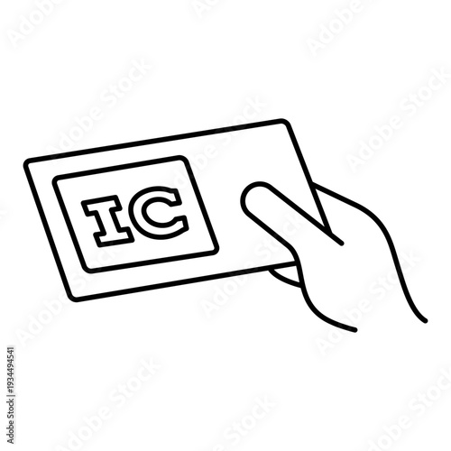 交通系ICカードをモチーフにした通勤通学アイコン