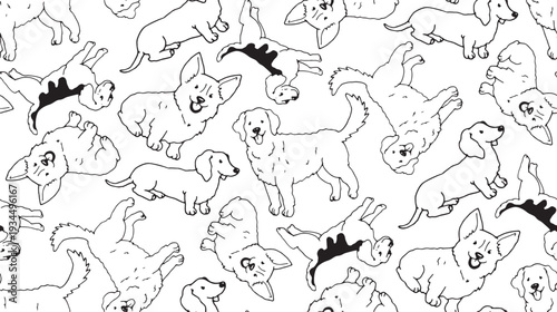 Funny hand drawn doodle lettering quote about  pet lovers. Lettering for t-shirt design, mug print, bag print, clothes fashion. 100% hand drawn vector image.