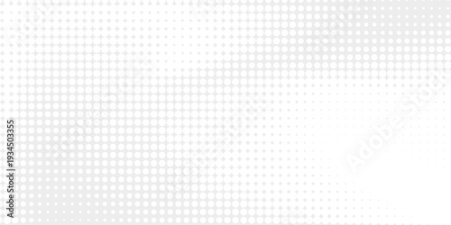 Dot white gray wave light technology texture background. Abstract big data digital concept.