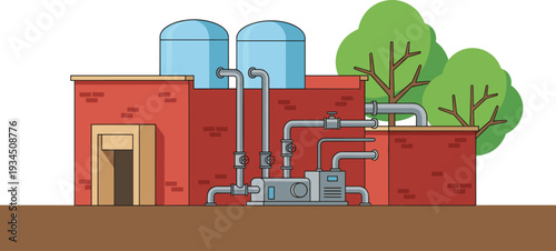 Collection of wooden crates boxes and storage containers for shipping cargo transport and logistics equipment set flat vector illustration isolated