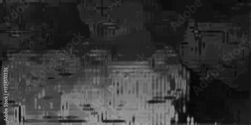 Moody Grayscale Abstract Background with Distorted Vertical Lines and Blurred Rectangular Shapes texture