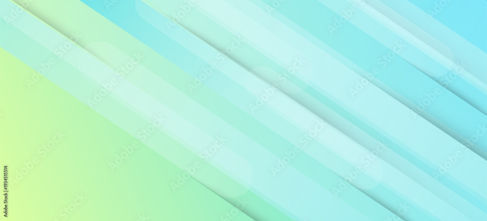 Fototapeta premium Banner background. colorful.green and blue abstract. diagonal. eps 10