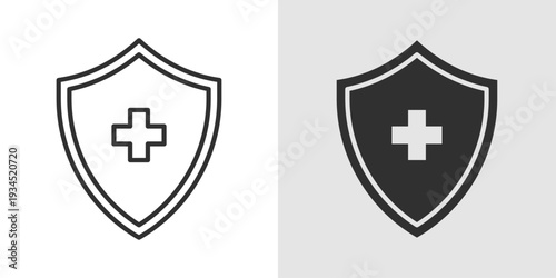 Immunity Icon representing the body’s natural defense system, disease resistance, immune health, and protection against infections and viruses.
