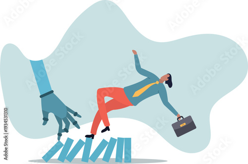 AI to disrupt human work, Artificial intelligence impact or challenge, job uncertainty future, innovation effect,human life and situation.