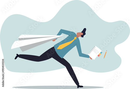 Write note or message on notebook paper, writing document, memo or lecture, record information, diary or article.human life and situation.