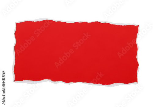 Wallpaper Mural A vibrant and intense red color with a rough and uneven texture isolated on transparent background Torontodigital.ca