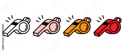 Set of four metallic wrenches with sparks isolated on white background 3d render