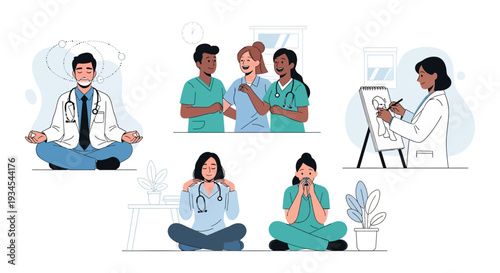 Healthcare Worker Well-being: Stress Management, Self-Care & Mental Health for Medical Professionals