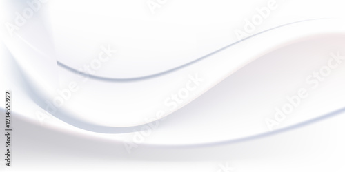 Closeup of white silk fabric as background eps10