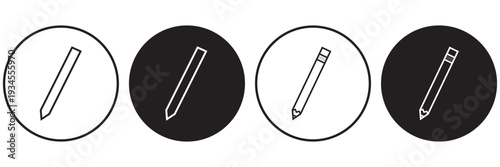 Pencil Icon Perfect for Writing and Educational Themes, Edit icon vector. Pencil, Write icon symbol illustration eps 10