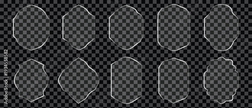 Crystal Clear Smartphone UI Mockup