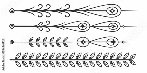 A collection of various fish hook designs and patterns for fishing
