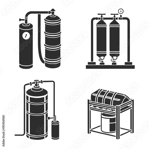 Industrial water filtration systems and equipment