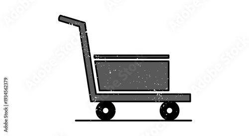 Hand truck with box