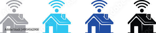 Smart home technology with wireless internet connection