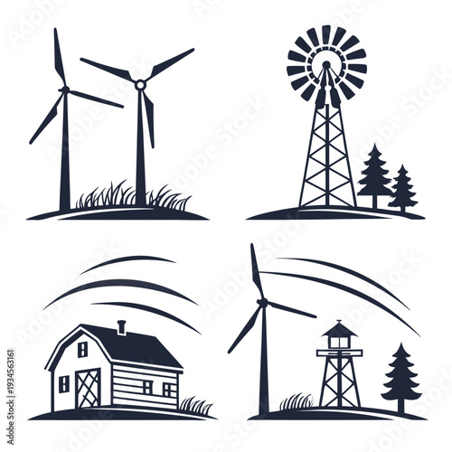 Renewable energy sources and farm buildings