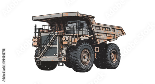Heavy Mining Dump Truck