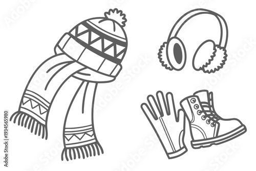 Winter clothing and accessories