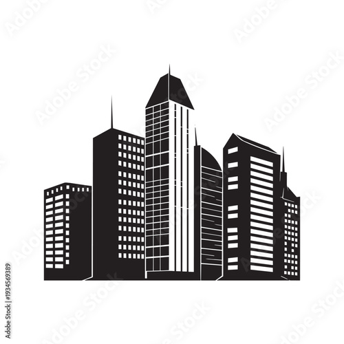vector illustration of city