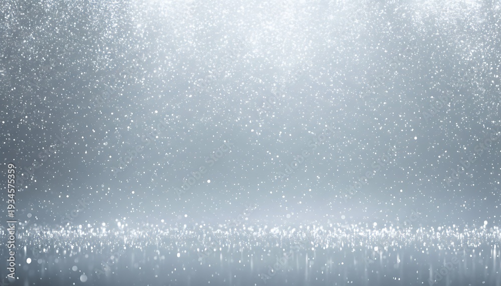 Obraz premium Sparkling Snowy Night City Lights Scenery