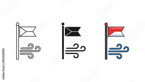 Three first place podiums with gold silver bronze medals and national flags on white background