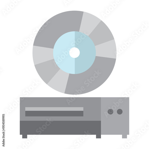 Music Player and CD Icon