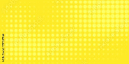 Lime yellow pop art background in retro comic style with halftone dots design, vector illustration eps10