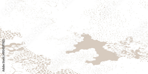 Minimalist beige grainy texture background with organic abstract shapes and vintage distressed paper aesthetic