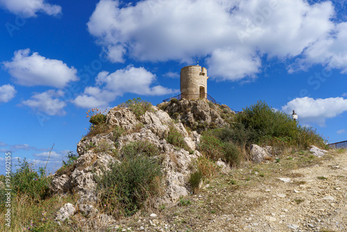 Torre Bennistra: Ancient 16th-Century Watchtower Perched on a Rocky Peak Above Scopello, Sicily