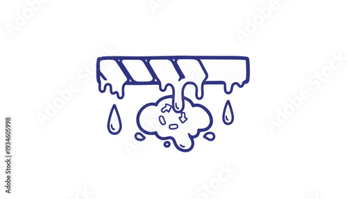 Dripping loading icon status bar visualization data processing delay network bottleneck website optimization performance testing graphic