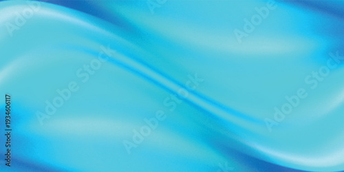 Blue waves with a fresh aroma. Waves showing a stream of clean fresh air. Vector illustration.