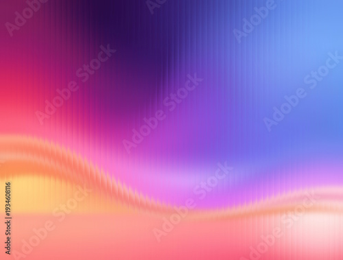 Vibrant colorful gradient background with wavy lines and bright hues
