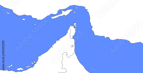 Strait of Hormuz Map