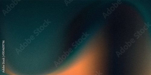 Fiery red brown burnt orange copper black abstract background. Geometric shape. Color gradient. 3d effect. Noise rough grungy grain. Neon light metallic. Design. Template. Web banner. Wide. Panoramic.