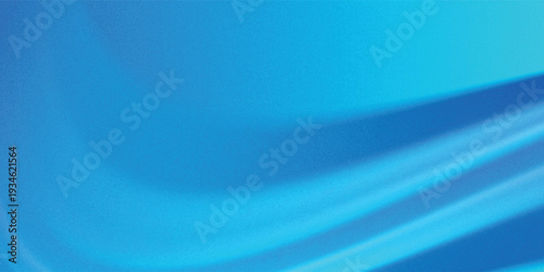 Blue waves with a fresh aroma. Waves showing a stream of clean fresh air. Vector illustration.