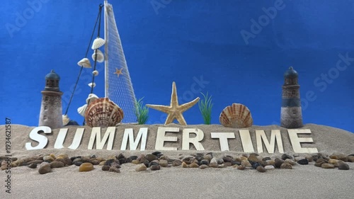 Summertime Nautical Stop-Motion: Sailing Across the Sand 