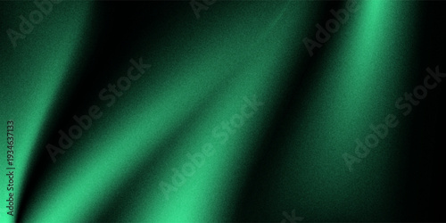 A flowing green gradient background with a grainy noise texture, evoking natural tranquility and serenity. Suitable for creative and artistic applications in digital or print media.