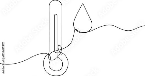 A detailed diagram of a pipette dispensing a liquid sample into a container Vector