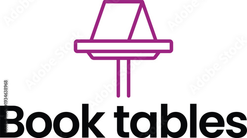 book tables.