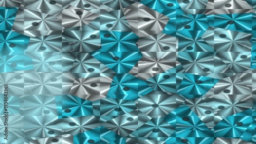 Creating a Calm Abstract Visual Sequence in Soft Blue Gray Tones