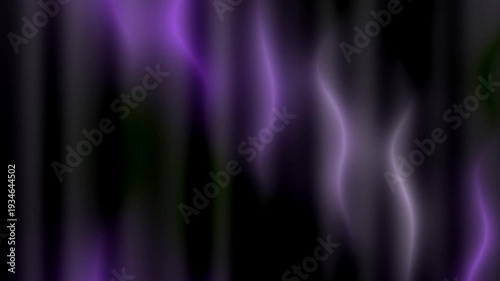 Observing Abstract Light Waves Dancing in Purple and Black Tones