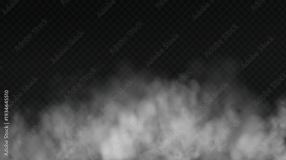 Fototapeta premium Abstract white smoke fog cloud background.