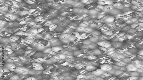 Creating Abstract Light and Shadow Patterns in a Gentle Visual Sequence