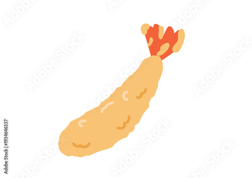 美味しそうなエビの天ぷら