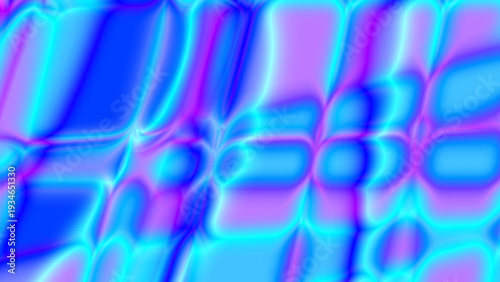 Abstract Vibrant Blue and Purple Liquid Gradient with Ethereal Mesh Distortion