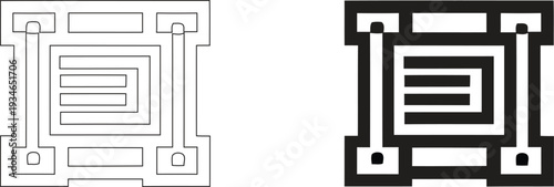 Integrated Circuit Microchip Vector Illustration with Motherboard Component and Nanotechnology Hardware in 4K Resolution