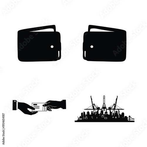 Finance and business wallet city money file