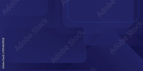 Abstract blue background. Modern simple blue geometric design. Minimal shapes. Suit for booklet, brochure, banner, poster, website, flyer, cover, corporate, backdrop. Vector illustration
