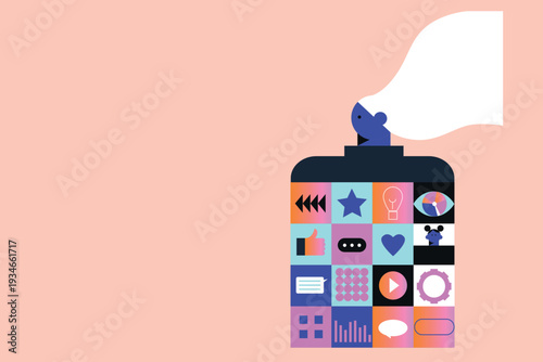 User Avatars Icons, Flat Vector People Illustrations For Social Media And Messaging Apps