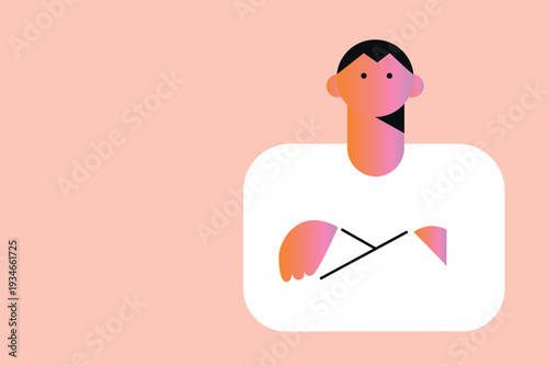 User Avatars Icons, Flat Vector People Illustrations For Social Media And Messaging Apps